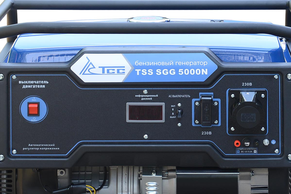 Бензогенератор TSS SGG 5000N - фото 5 - id-p79057008