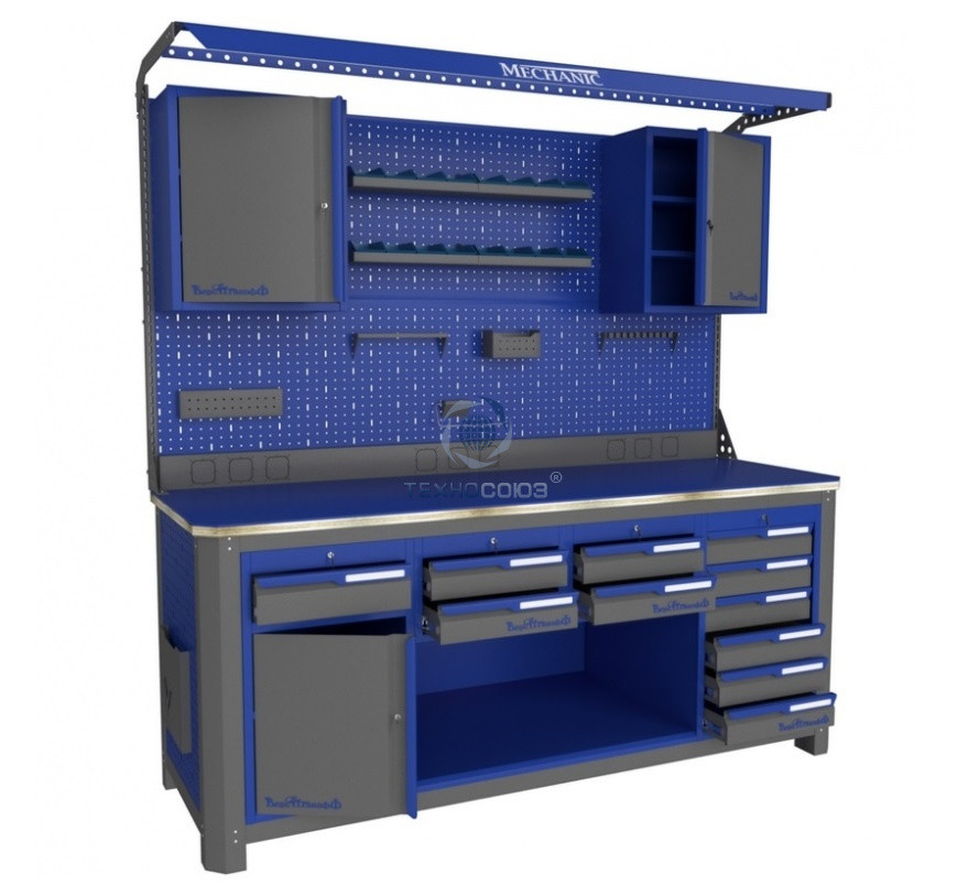 Верстак инструментальный рабочее место MECHANIC №202 - фото 1 - id-p83111225