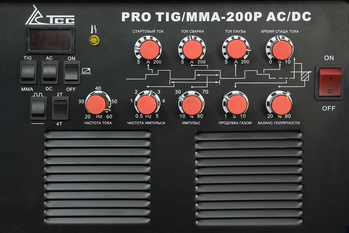 Аппарат TIG сварки алюминия TSS PRO TIG/MMA-200P AC/DC - фото 5 - id-p79056738