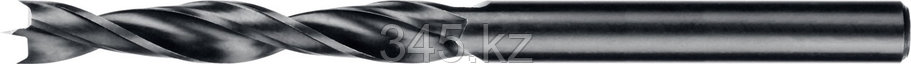 Спиральное сверло по дереву, М-образная заточка, ЗУБР d 13x150/95мм, фото 2