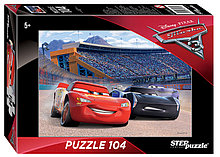 Мозаика "puzzle" 104 "Тачки - 3" (Disney)