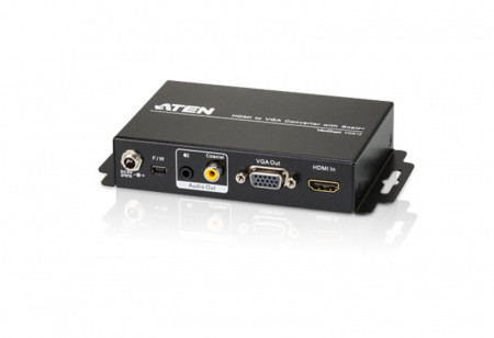 ATEN VC812 – Конвертер интерфейса HDMI-VGA, поддержка звука и масштабирования