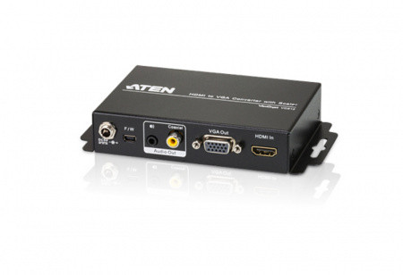 ATEN VC812 Конвертер интерфейса HDMI-VGA, поддержка звука и масштабирования - фото 1 - id-p91131378