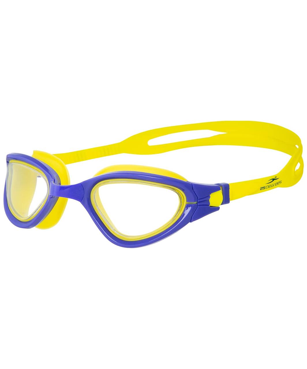 Очки для плавания Azimut Purple/Yellow 25Degrees