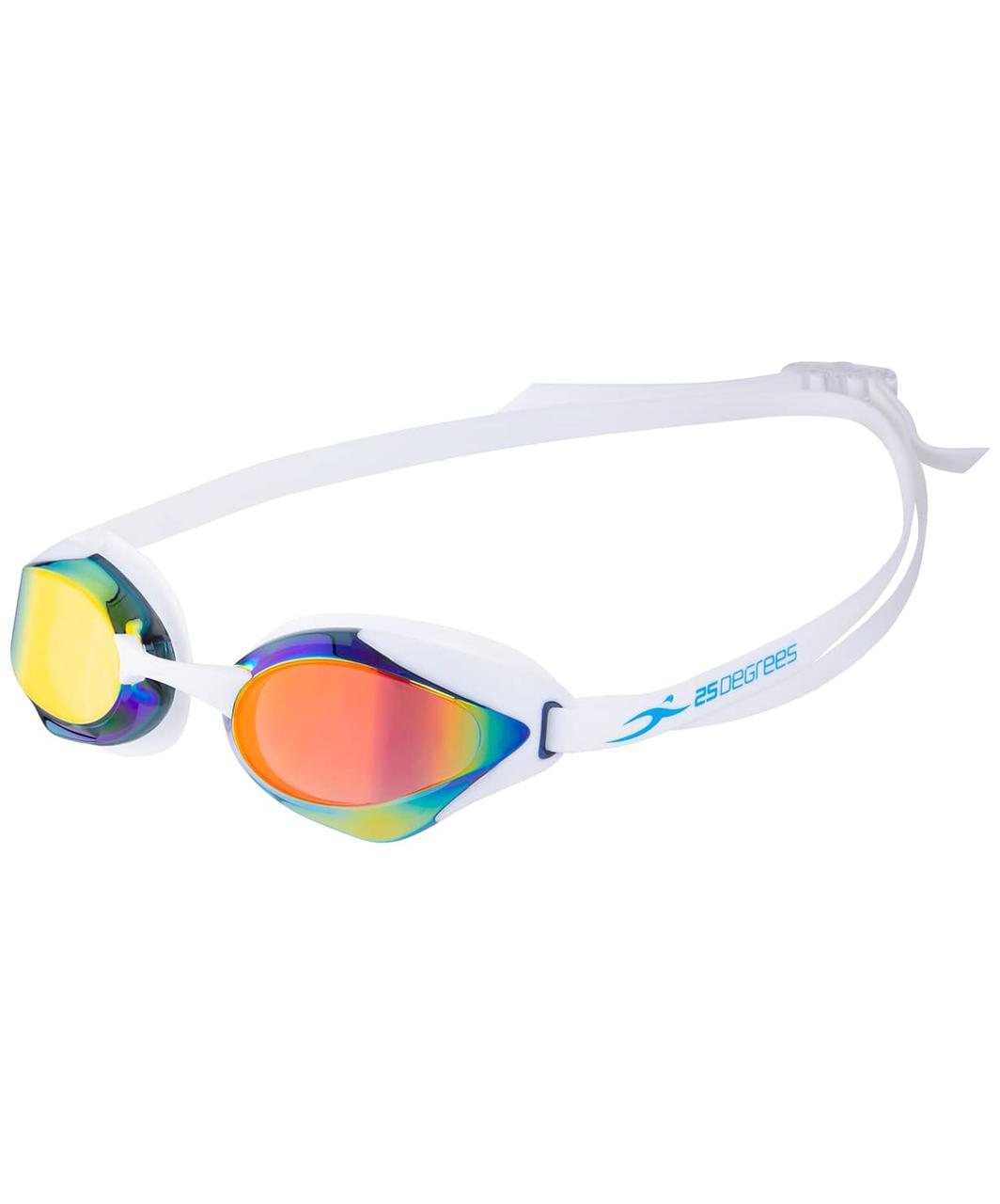 Очки для плавания Infase Mirrored White 25Degrees