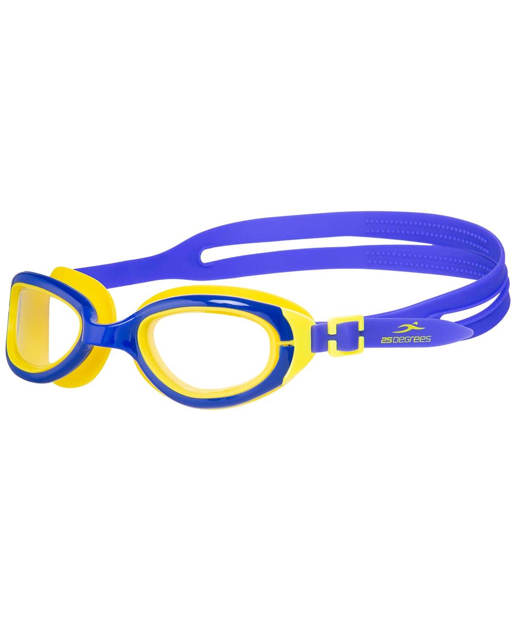 Очки для плавания Friggo Navy/Yellow, подростковые 25Degrees