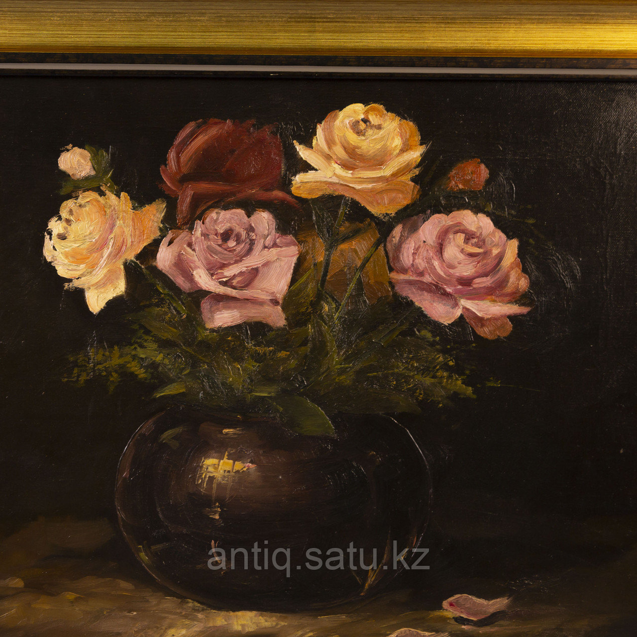 «Натюрморт с розами» Западная Европа. Середина ХХ века - фото 5 - id-p91415999