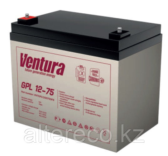 Аккумулятор Ventura GPL 12-75 (12В, 75Ач) - фото 1 - id-p49263644