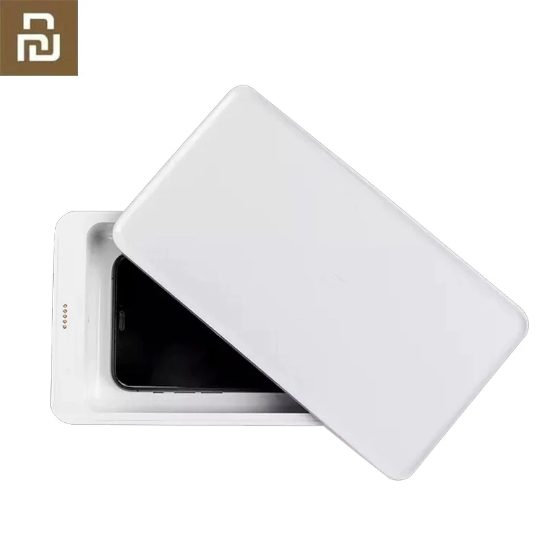 Многофункциональный стерилизатор с беспроводной зарядкой Xiaomi FIVE Multifunctional UVC Sterilizer White - фото 2 - id-p91416486