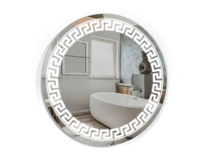 Зеркало круглое с LED-подсветкой 60*60 см