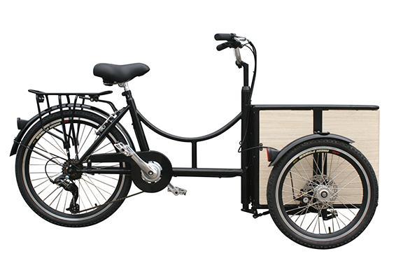 Мини грузовой велосипед M-CB04E (с электромотором) - фото 2 - id-p91416782