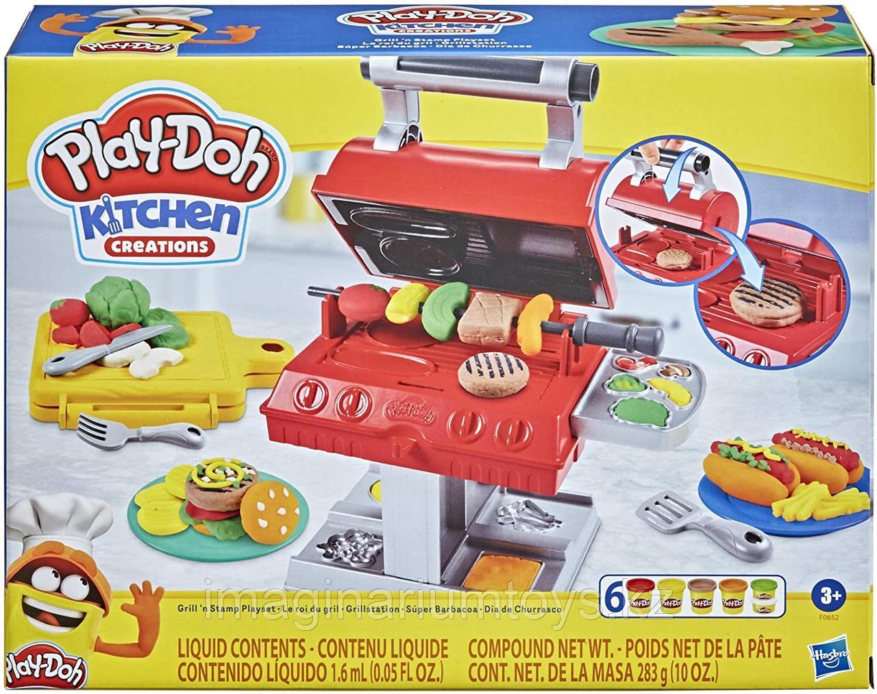Play-Doh Плейдо игровой набор пластилина «Гриль барбекю», фото 1