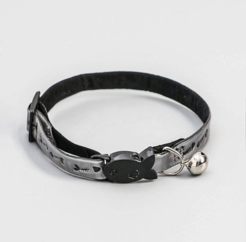 Ошейник светоотражающий Рыбки для кошек