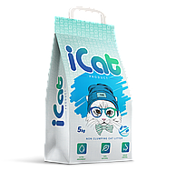 ICat впитывающий наполнитель антибактериальный 5 кг