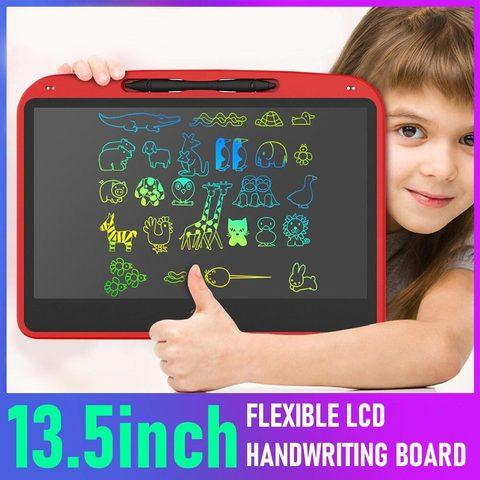 Планшет электронный для рисования и заметок графический LCD Writing Tablet со стилусом (13,5 дюймов) - фото 1 - id-p91433445