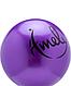 Мяч для художественной гимнастики AGB-301 15 см, фиолетовый Amely, фото 2