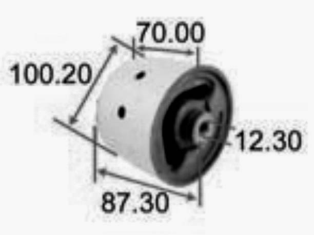 Подушка двигателя TOYOTA AWSTO1156 Camry MCV36 vvti AUS, Avalon MCX10 2002-2006 задняя - фото 1 - id-p91073105