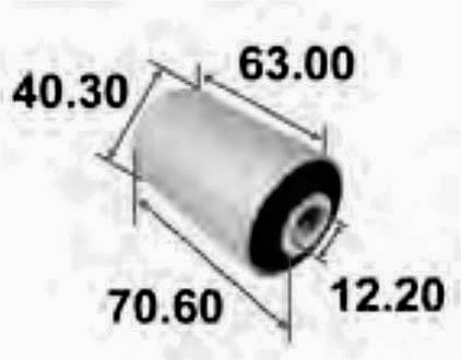 Сайлентблок Honda AAMHO1010 CR-V I RD1, Civic, Stepwgn 1997-2000 передний рычаг на амортизатор
