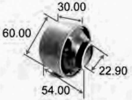 Сайлентблок Toyota AAMTO1003 Carina E AT190/ST191/CT190 1991-1997 переднего рычага, задний,  нижний