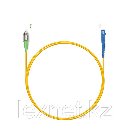 Патч Корд Оптоволоконный FC/APC-SC/UPC SM 9/125 Simplex 2.0мм 1 м, фото 2