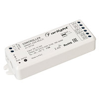 Контроллер SMART-K30-MULTI (12-24V, 5x3A, RGB-MIX, 2.4G) (arlight, IP20 Пластик, 5 лет)
