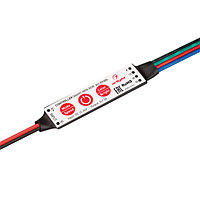 Контроллер SMART-MINI-RGB (12-24V, 3x1.5A) (arlight, IP20 Пластик, 5 лет)
