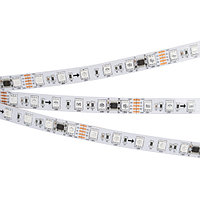 Светодиодная лента DMX-5000-5060-60 24V Cx6 RGB (12mm, 14.4W/m, IP20) (arlight, Открытый, IP20)