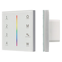 Панель Sens SMART-P22-RGBW White (12-24V, 4x3A, 2.4G) (arlight, IP20 Пластик, 5 лет)