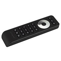 Пульт SMART-R33-DIM Black (4 канала, 2.4G) (arlight, IP20 Пластик, 5 лет)