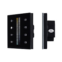 Панель Sens SR-2830B-AC-RF-IN Black (220V,MIX+DIM,4зоны) (arlight, IP20 Пластик, 3 года)