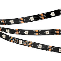 Светодиодная лента SPI-5000-RAM-5060-30 12V Cx1 RGB-Auto (Black 10mm, 4.8W/m, IP20) (arlight, Открытый, IP20)