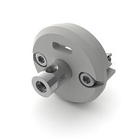 Заглушка ROUND-D30-DUAL с втулкой и отверстием (arlight, -)