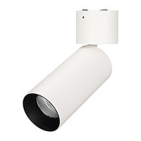 Светильник SP-POLO-SURFACE-FLAP-R65-8W Warm3000 (WH-BK, 40 deg) (arlight, IP20 Металл, 3 года)