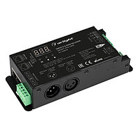 Декодер SMART-K56-DMX (230V, 3x1.5A, XLR3, 2.4G) (arlight, IP40 Металл, 5 лет)