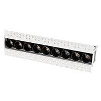 Светильник MS-ORIENT-BUILT-TRIMLESS-TC-S38x277-20W Warm3000 (WH-BK, 30 deg, 230V) (arlight, IP20 Металл, 5