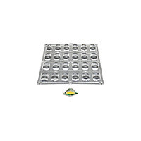 Блок линз 24BST-XP (130x65°, 24x LED) (Turlens, -)