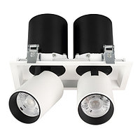 Светильник LTD-PULL-S110x210-2x10W Day4000 (WH, 24 deg, 230V) (arlight, IP20 Металл, 5 лет)