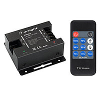 Диммер LN-RF11B-DIM (12-24V, 3x6A, ПДУ Карта 11 кн) (arlight, IP20 Металл, 1 год)