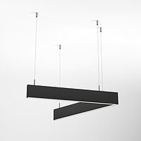 Светильник ALT-LINEAIR-ANGLE-60-FLAT-UPDOWN-DIM-1290x1115-85W Day4000 (BK, 100 deg, 230V) (arlight, IP20