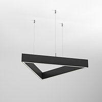 Светильник ALT-LINEAIR-TRIANGLE-FLAT-UPDOWN-DIM-1375-130W Day4000 (BK, 100 deg, 230V) (arlight, IP20 Металл, 3