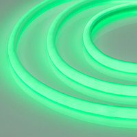 Светодиодная лента RTW-5000PWT 24V Green 13mm (2835, 180 LED/m, High Temp) (arlight, 14.4 Вт/м, IP68)