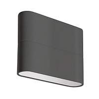 Светильник SP-WALL-FLAT-S110x90-2x3W Day4000 (GR, 120 deg, 230V) (arlight, IP54 Металл, 3 года)