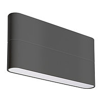 Светильник SP-WALL-FLAT-S170x90-2x6W Day4000 (GR, 120 deg, 230V) (arlight, IP54 Металл, 3 года)