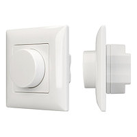Панель SMART-P14-DIM-IN White (230V, 3A, 0-10V, Rotary, 2.4G) (arlight, IP20 Пластик, 5 лет)
