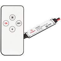Диммер SMART-MINI-DIM-SET (12-24V, 1x4A, ПДУ 4кн, IR) (arlight, IP20 Пластик, 5 лет)