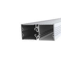Профиль с экраном ALU-BASE-PW35S-2000 ANOD+FROST AG (arlight, Металл)