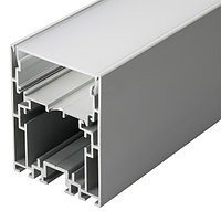 Профиль с экраном S2-LINE-5470-2500 ANOD+OPAL (Arlight, Алюминий)