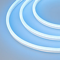 Образец Гибкий неон GALAXY-1608-5000CFS-2835-100 12V Azure 0.5M (16x8mm, 12W, IP67) (arlight, 12 Вт/м, IP67)