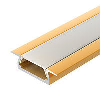 Профиль MIC-F-2000 ANOD Gold Light (arlight, Алюминий)