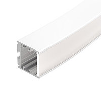 Профиль SL-ARC-3535-D1500-W90 WHITE (1180мм, дуга 1 из 4) (arlight, Алюминий)